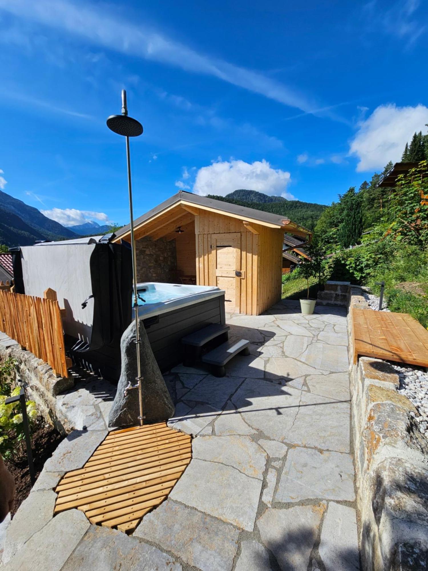 Chalet Zur Auszeit Mittenwald Exterior foto